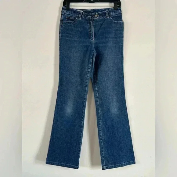Escada Women’s Retro Vintage slightly Flare jeans‎ Sz 38 US 8 - Picture 1 of 14